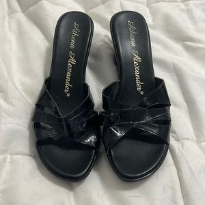 Black Sandals size 8
